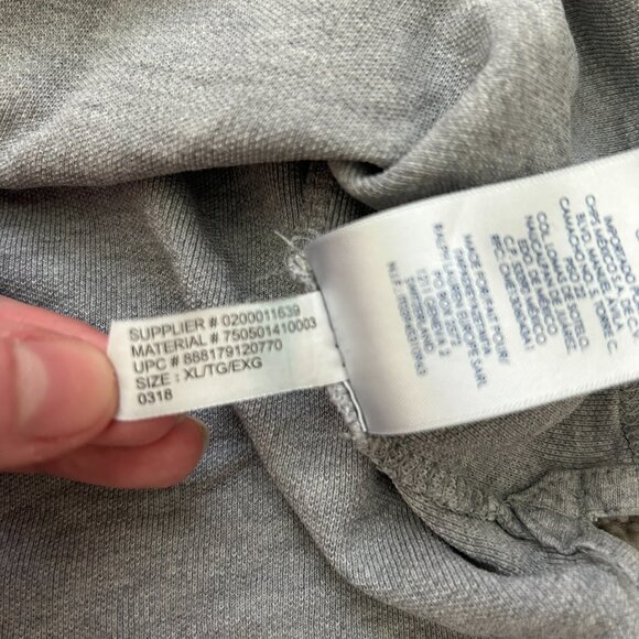 2018 Chaps Grey Polo Short Sleeve Shirt Men's Size XL Cotton - Picture 3 of 6